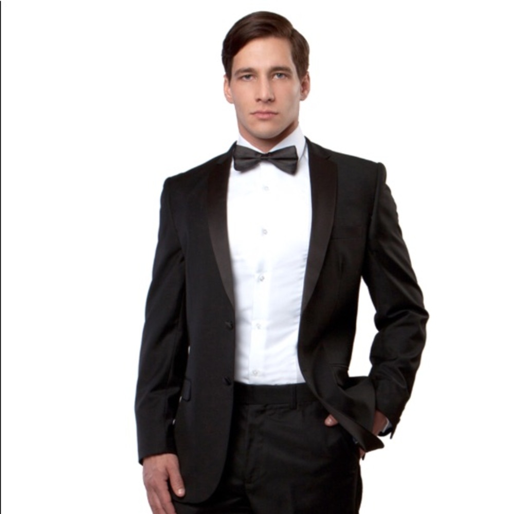 🔥🔥Michaels Classic Black Tuxedo 🤵 - Picture 3 of 4